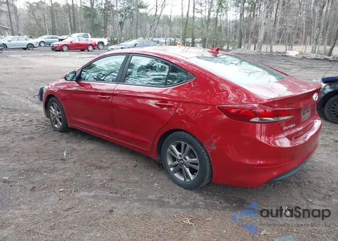 2017 Hyundai Elantra Se из США, поврежденный, VIN 5NPD84LF1HH176037
